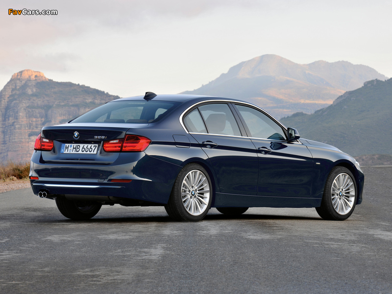 BMW 328i Sedan Luxury Line (F30) 2012 images (800 x 600)