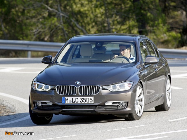 BMW 320d Sedan Modern Line (F30) 2012 images (640 x 480)