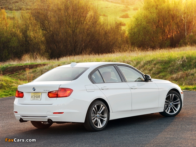 BMW 335i Sedan Sport Line US-spec (F30) 2012 images (640 x 480)