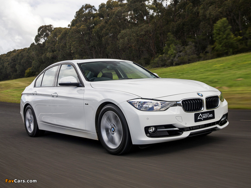 BMW 320i Sedan Sport Line AU-spec (F30) 2012 images (800 x 600)