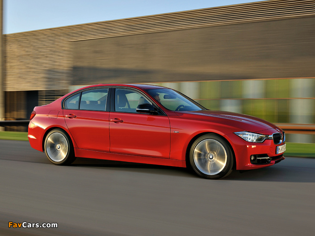 BMW 335i Sedan Sport Line (F30) 2012 images (640 x 480)