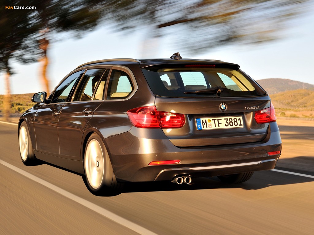BMW 330d Touring Modern Line (F31) 2012 images (1024 x 768)