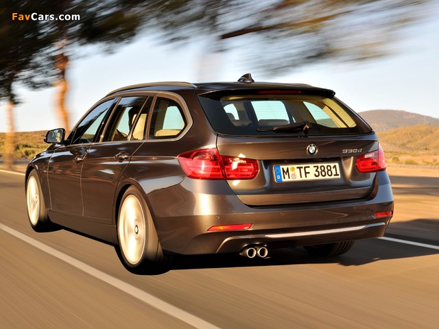 BMW 330d Touring Modern Line (F31) 2012 images (640 x 480)