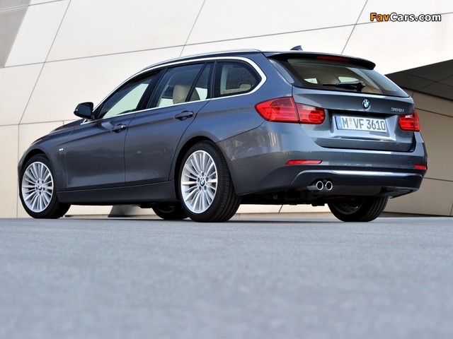 BMW 328i Touring Luxury Line (F31) 2012 images (640 x 480)