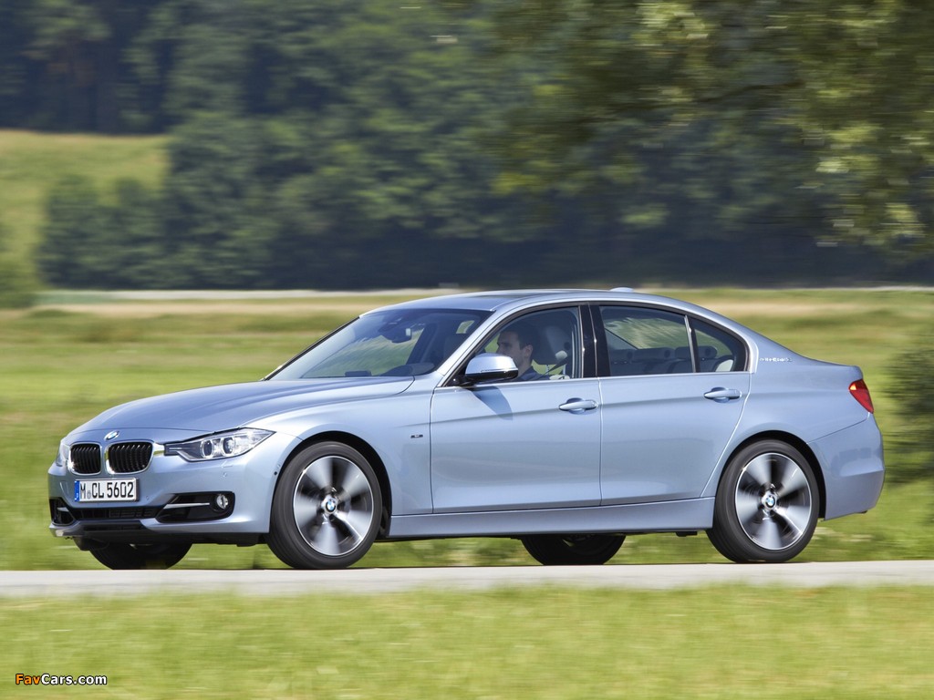 BMW ActiveHybrid 3 (F30) 2012 images (1024 x 768)