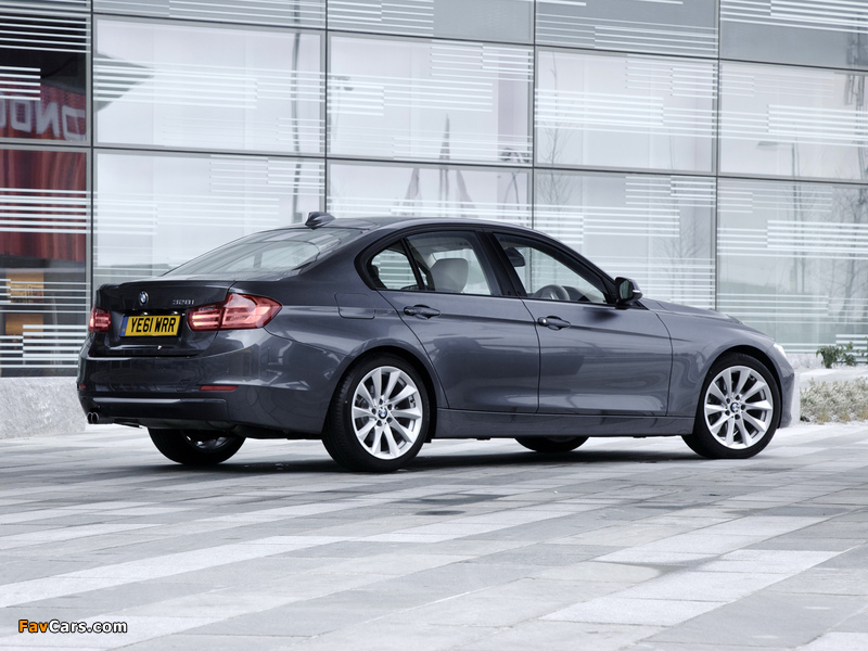 BMW 328i Sedan Modern Line UK-spec (F30) 2012 photos (800 x 600)