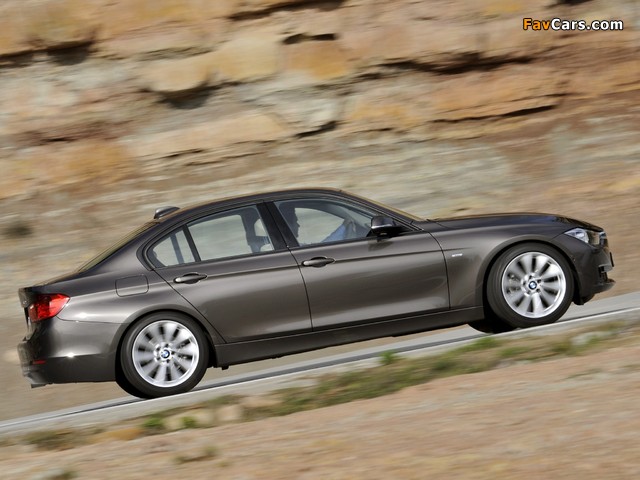 BMW 320d Sedan Modern Line (F30) 2012 photos (640 x 480)