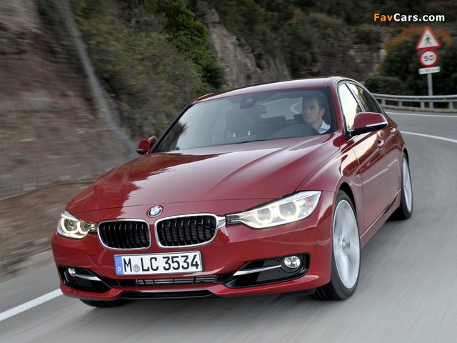 BMW 328i Sedan Sport Line (F30) 2012 photos (640 x 480)