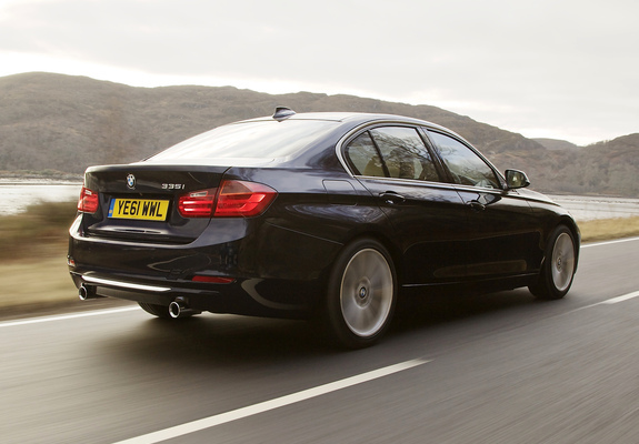 BMW 335i Sedan Luxury Line UK-spec (F30) 2012 photos