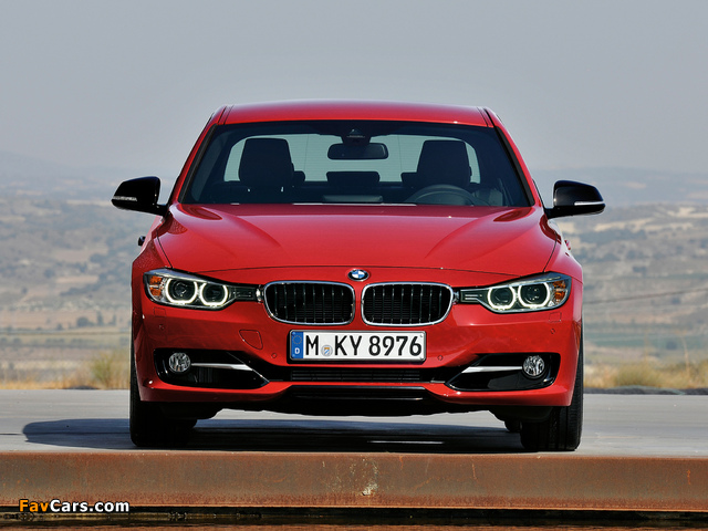 BMW 335i Sedan Sport Line (F30) 2012 photos (640 x 480)