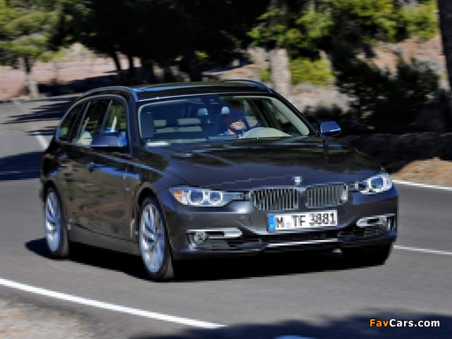 BMW 330d Touring Modern Line (F31) 2012 photos (640 x 480)