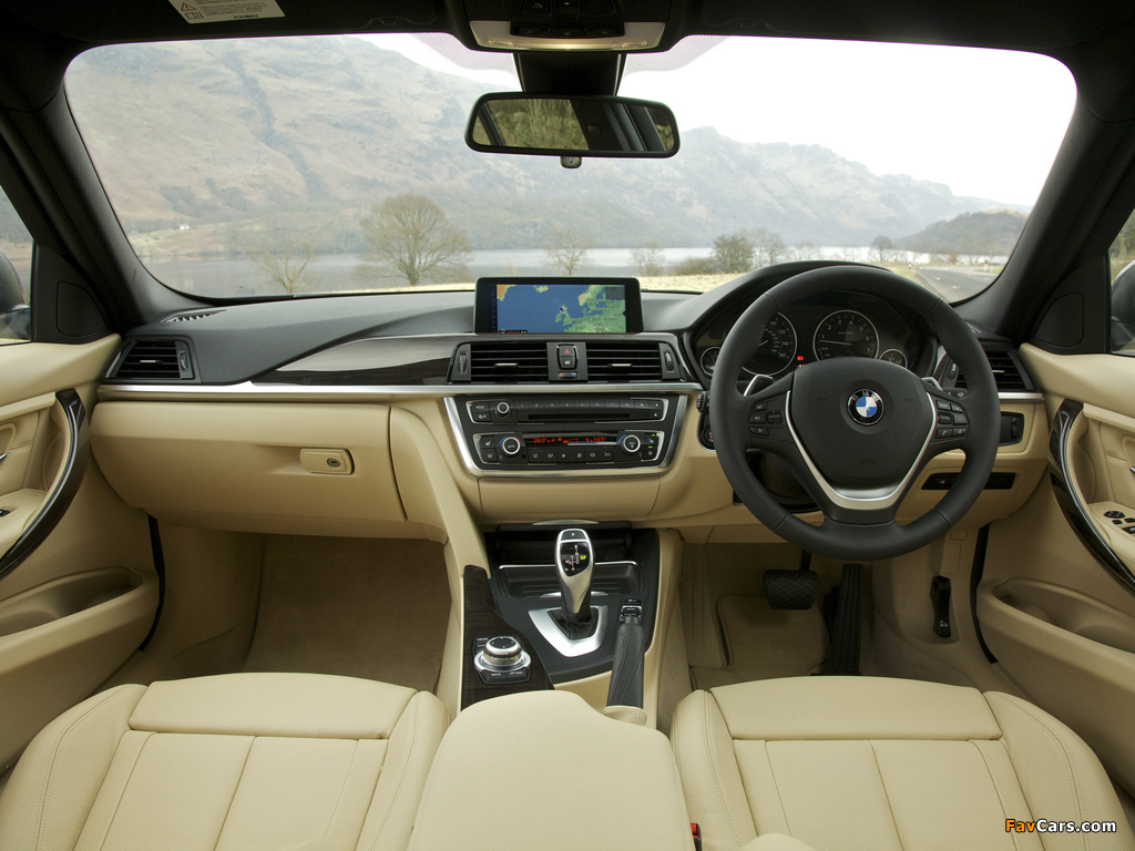 BMW 335i Sedan Luxury Line UK-spec (F30) 2012 photos (1024 x 768)