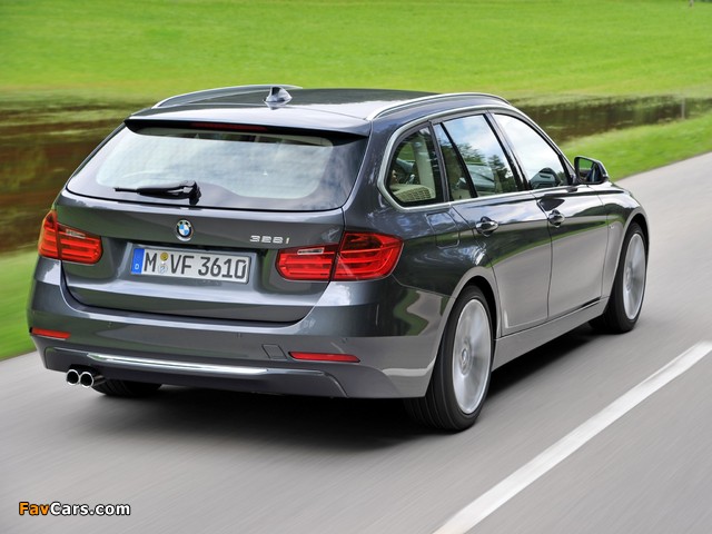 BMW 328i Touring Luxury Line (F31) 2012 photos (640 x 480)