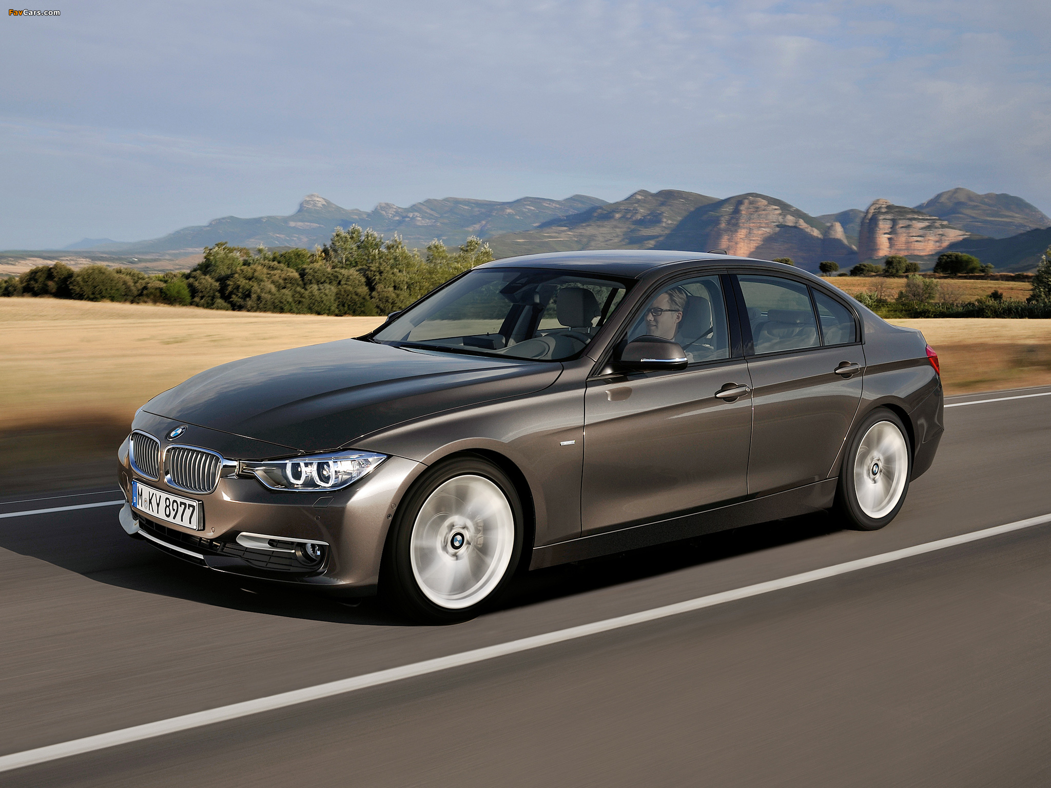 BMW 320d Sedan Modern Line (F30) 2012 photos (2048 x 1536)