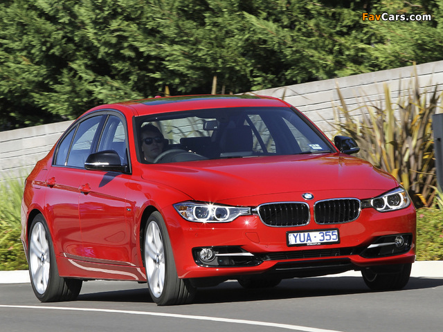 BMW 335i Sedan Sport Line AU-spec (F30) 2012 photos (640 x 480)