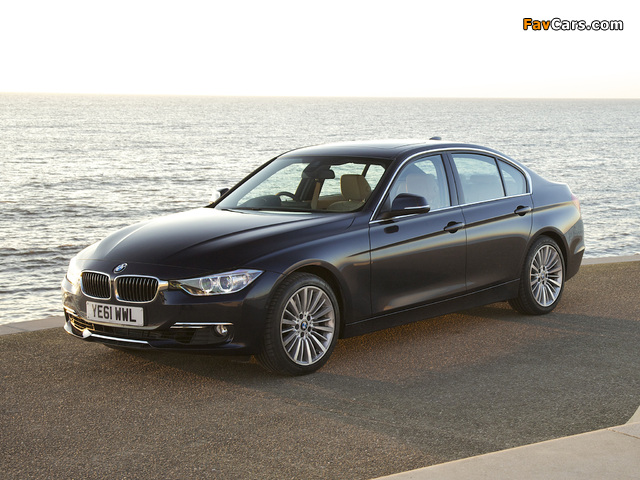 BMW 335i Sedan Luxury Line UK-spec (F30) 2012 pictures (640 x 480)