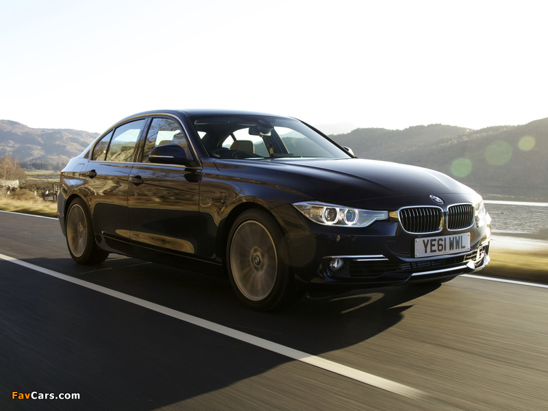 BMW 335i Sedan Luxury Line UK-spec (F30) 2012 pictures (800 x 600)