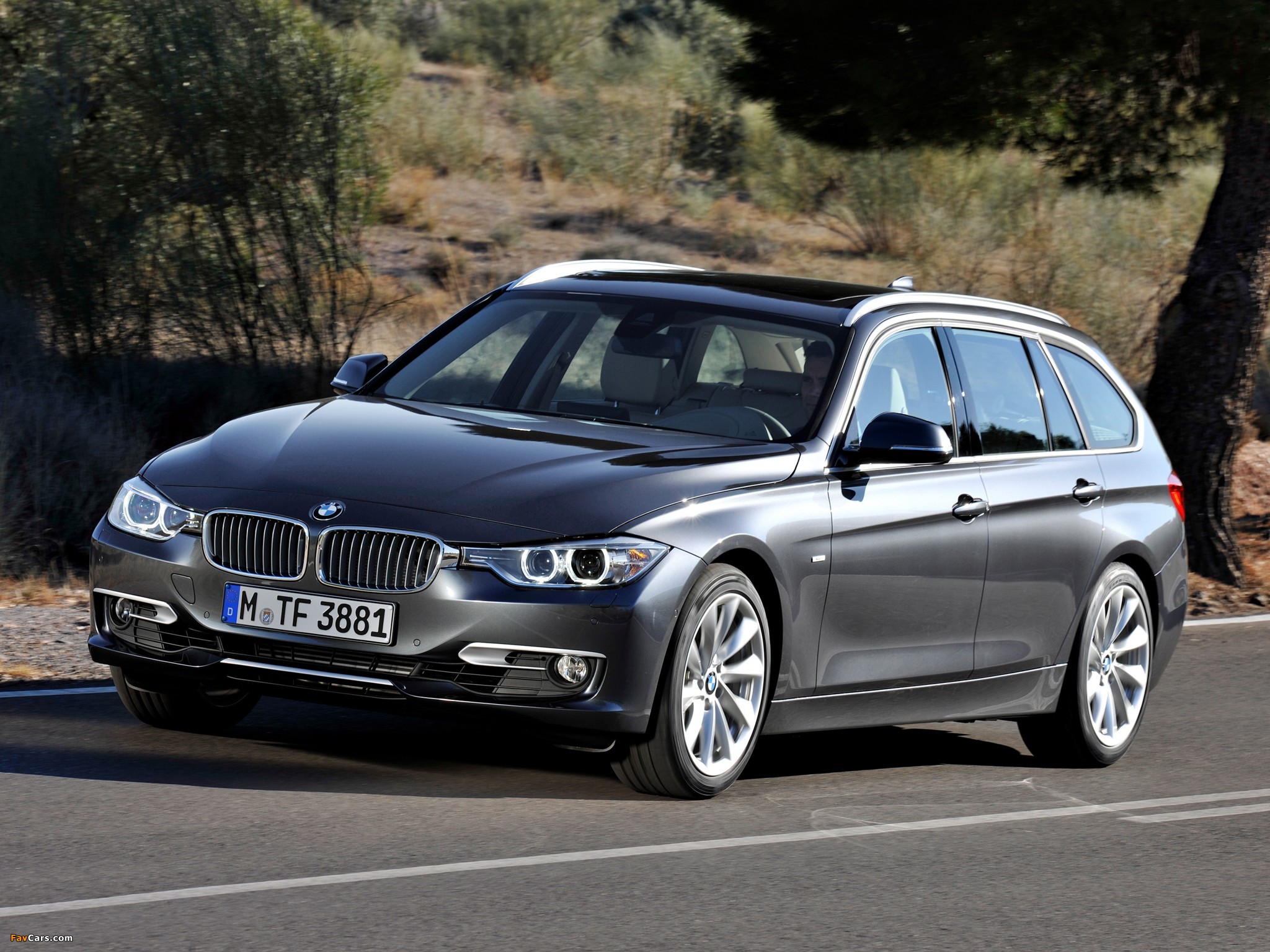 BMW 330d Touring Modern Line (F31) 2012 pictures (2048 x 1536)
