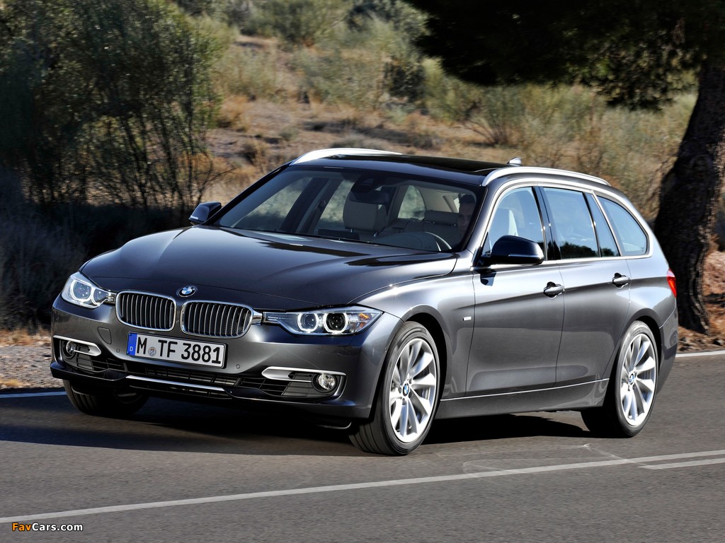 BMW 330d Touring Modern Line (F31) 2012 pictures (1024 x 768)