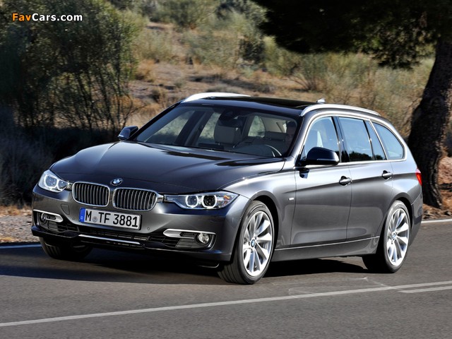 BMW 330d Touring Modern Line (F31) 2012 pictures (640 x 480)