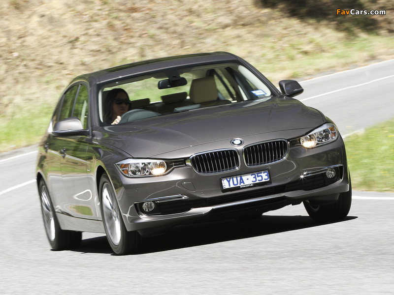 BMW 320d Sedan Modern Line AU-spec (F30) 2012 pictures (800 x 600)