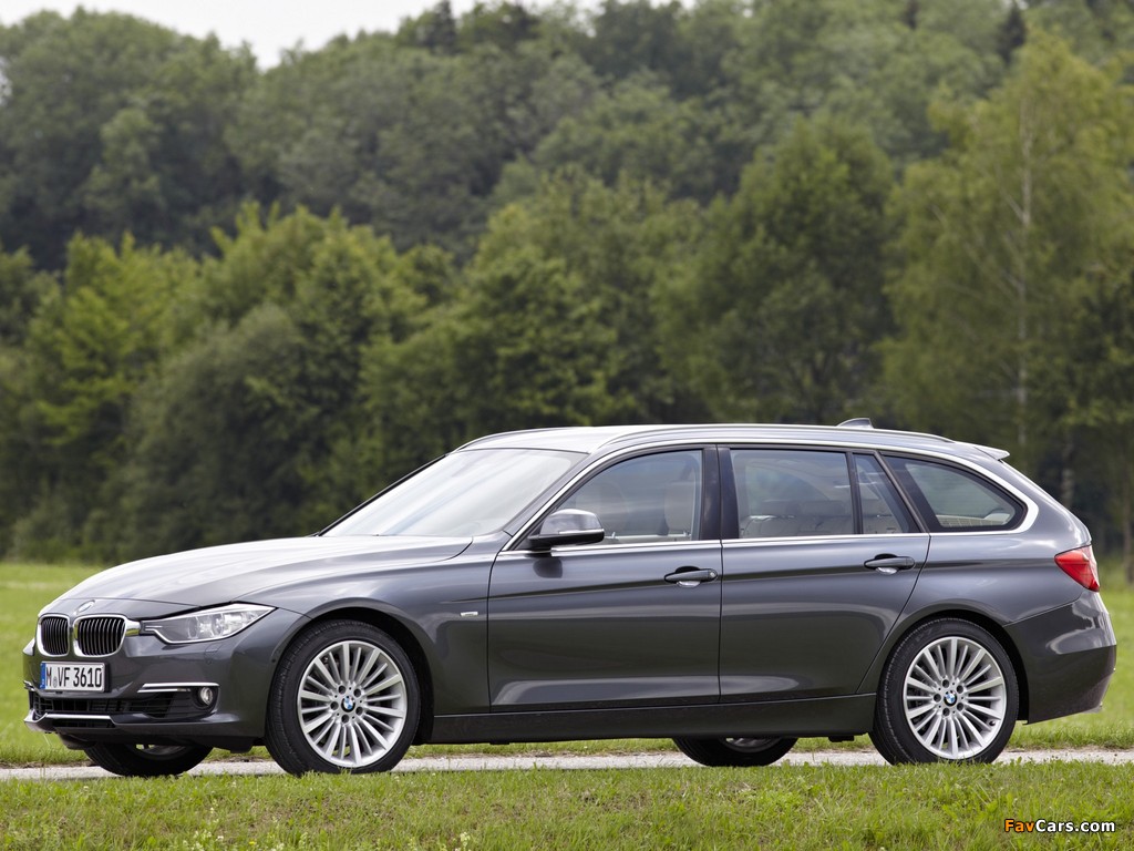 BMW 328i Touring Luxury Line (F31) 2012 pictures (1024 x 768)