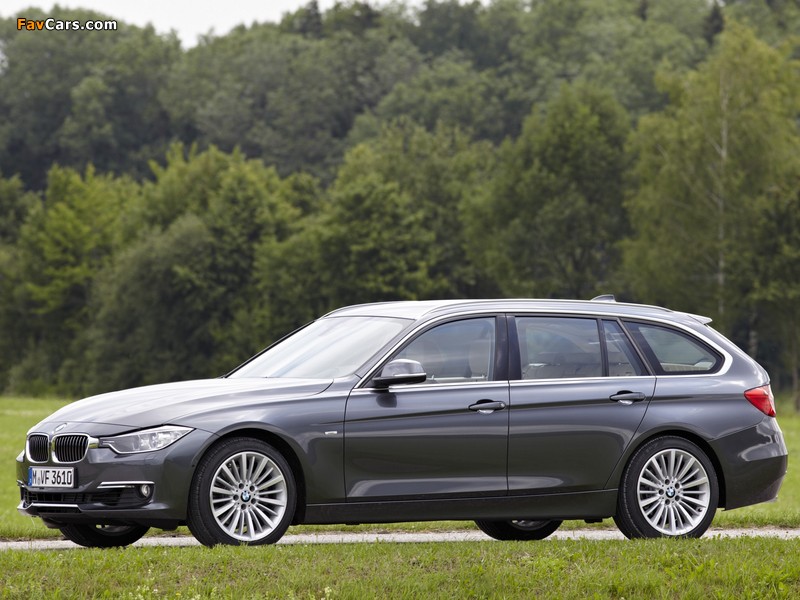 BMW 328i Touring Luxury Line (F31) 2012 pictures (800 x 600)