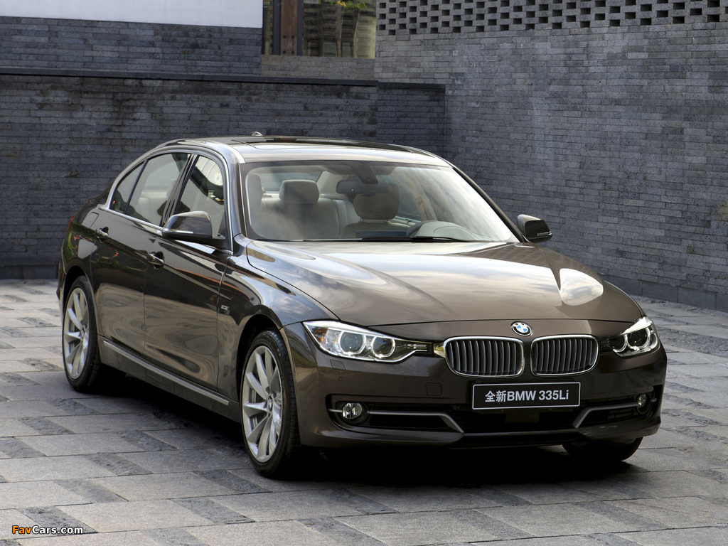 BMW 335Li Sedan Modern Line (F35) 2012 pictures (1024 x 768)