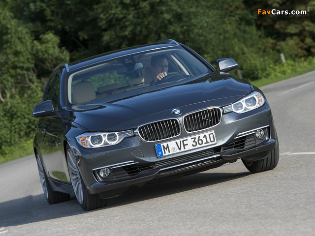 BMW 328i Touring Luxury Line (F31) 2012 pictures (640 x 480)