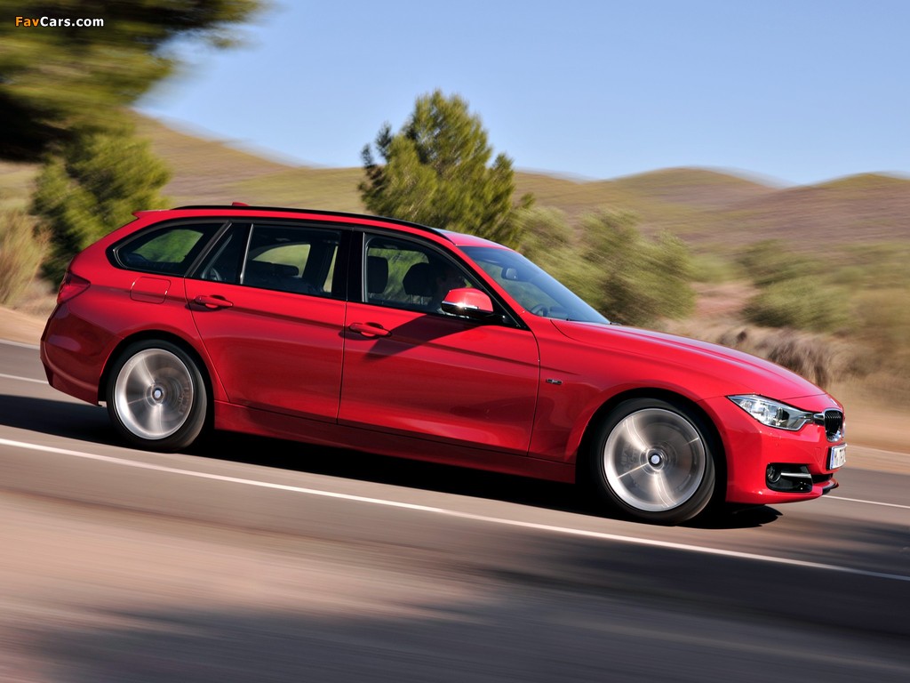 BMW 328i Touring Sport Line (F31) 2012 pictures (1024 x 768)