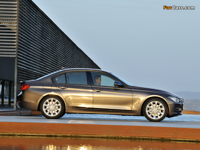 BMW 320d Sedan Modern Line (F30) 2012 pictures (640 x 480)