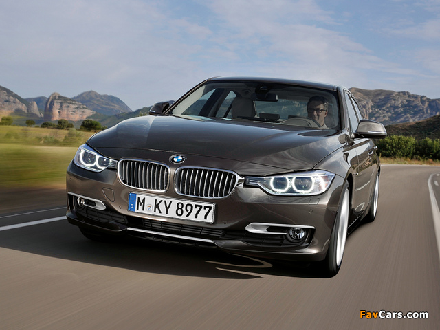 BMW 320d Sedan Modern Line (F30) 2012 pictures (640 x 480)