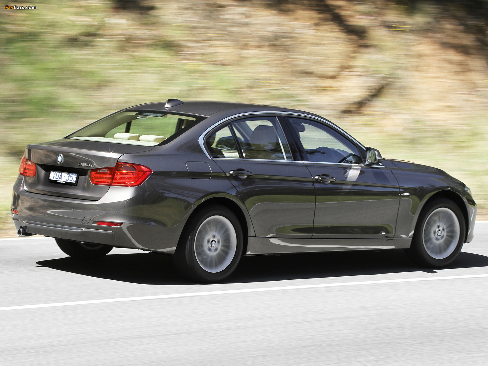 BMW 320d Sedan Modern Line AU-spec (F30) 2012 pictures (1600 x 1200)