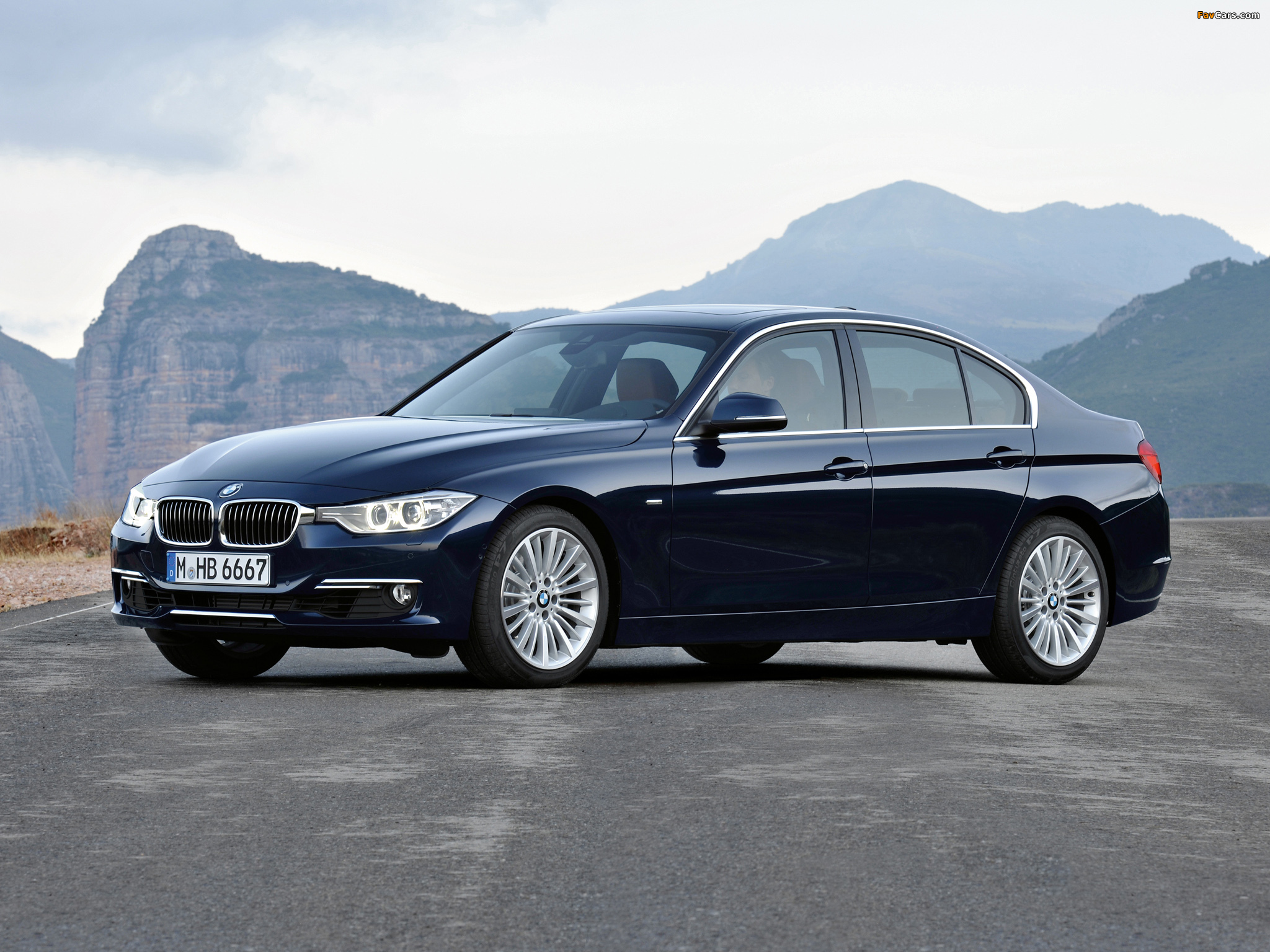 BMW 328i Sedan Luxury Line (F30) 2012 wallpapers (2048 x 1536)