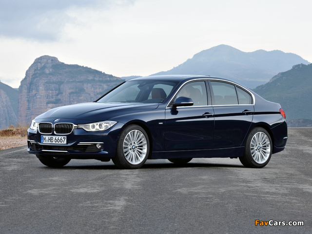 BMW 328i Sedan Luxury Line (F30) 2012 wallpapers (640 x 480)