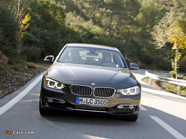 BMW 320d Sedan Modern Line (F30) 2012 wallpapers (640 x 480)