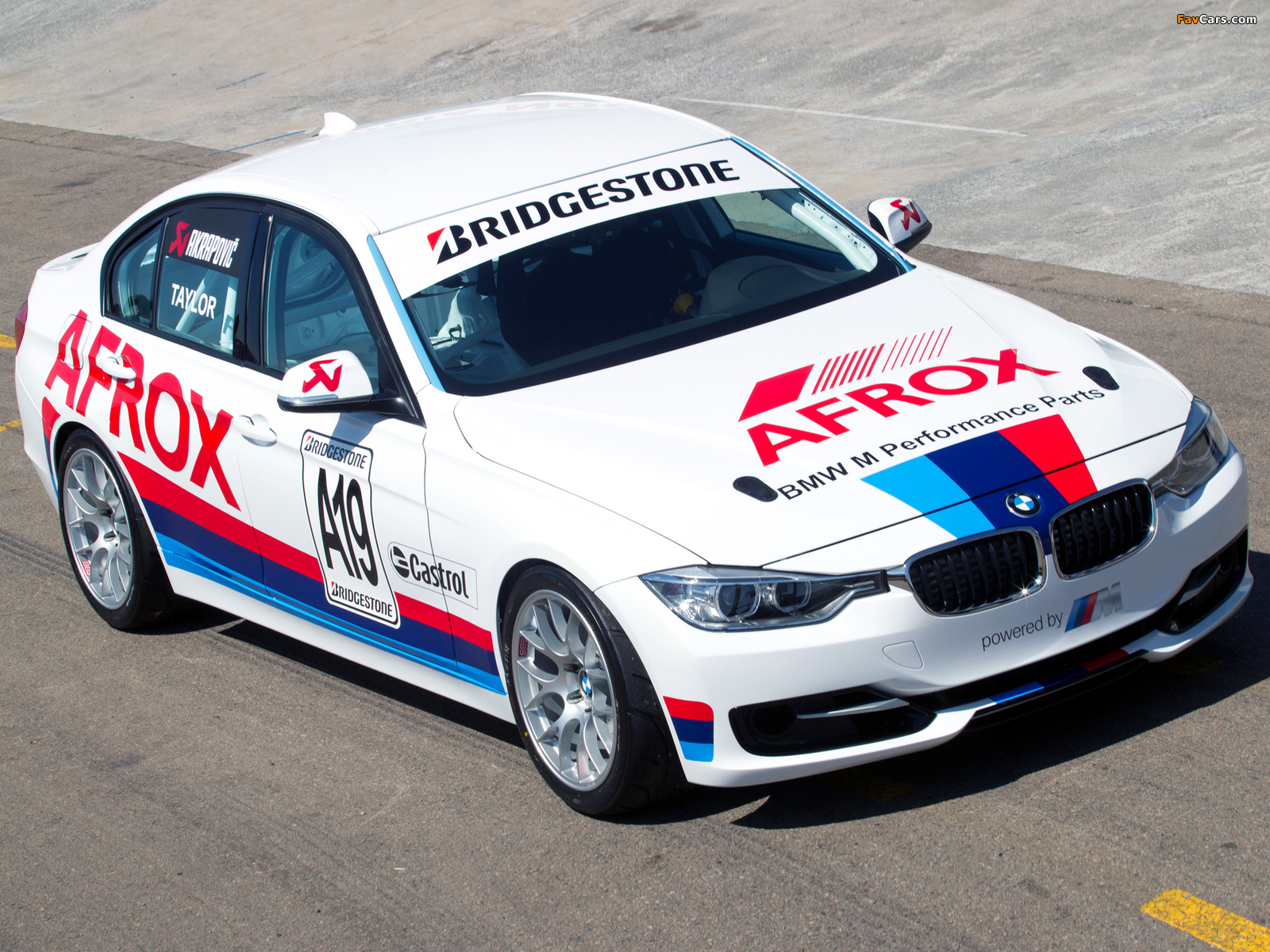 BMW 3 Series Sedan Race Car (F30) 2012 wallpapers (1600 x 1200)