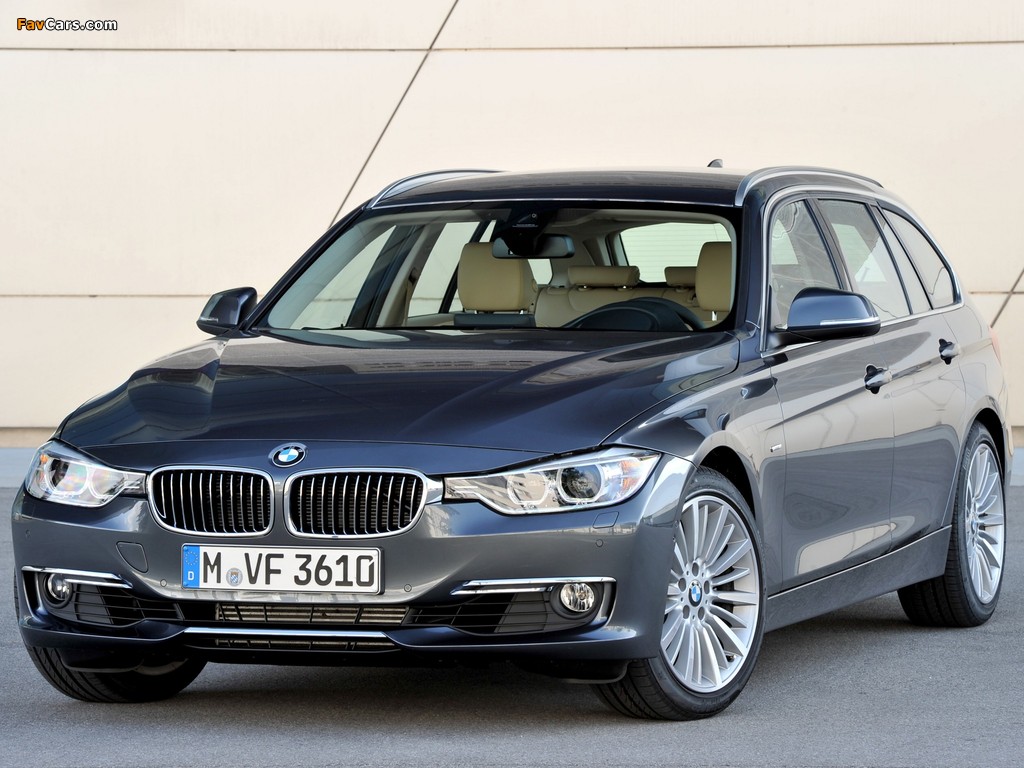 BMW 328i Touring Luxury Line (F31) 2012 wallpapers (1024 x 768)