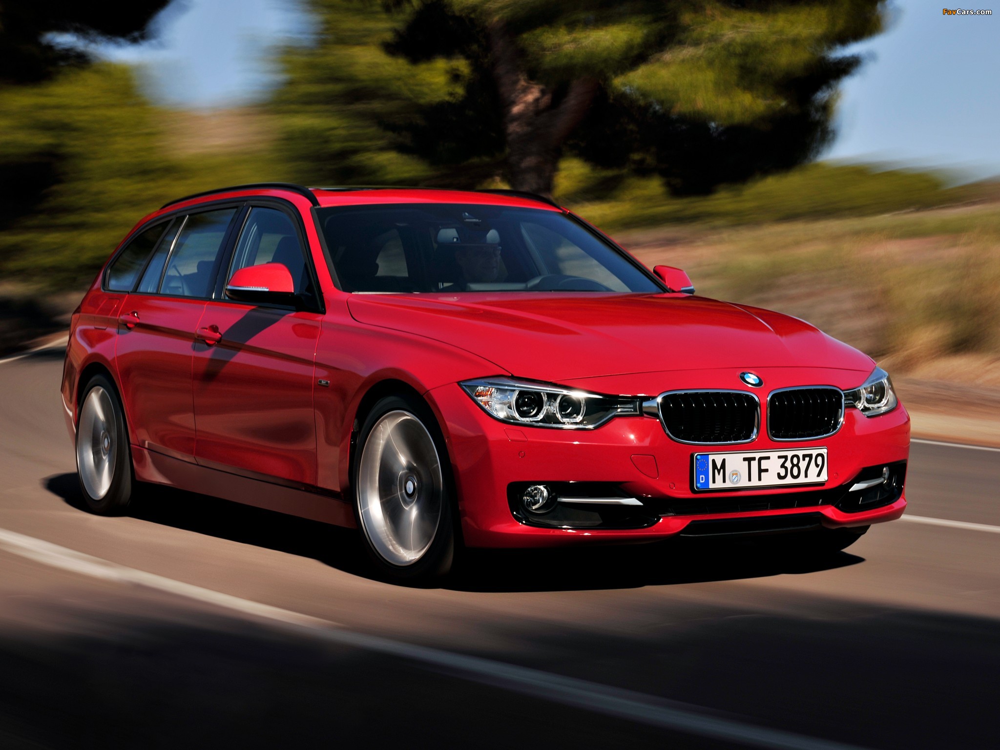 BMW 328i Touring Sport Line (F31) 2012 wallpapers (2048 x 1536)