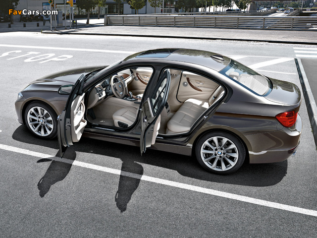 BMW 320d Sedan Modern Line (F30) 2012 wallpapers (640 x 480)