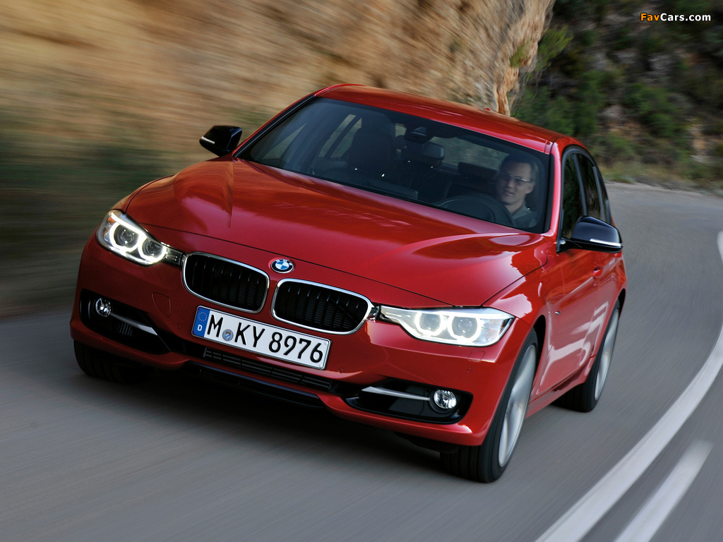 BMW 335i Sedan Sport Line (F30) 2012 wallpapers (1024 x 768)