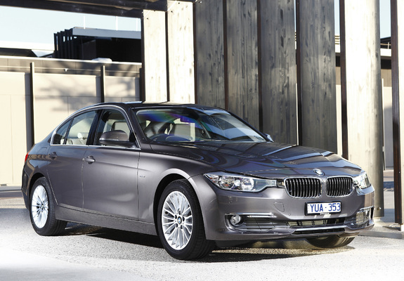 BMW 320d Sedan Modern Line AU-spec (F30) 2012 wallpapers