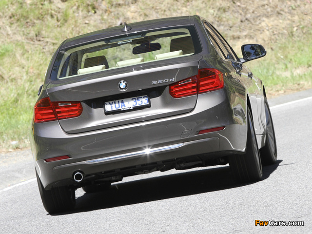 BMW 320d Sedan Modern Line AU-spec (F30) 2012 wallpapers (640 x 480)