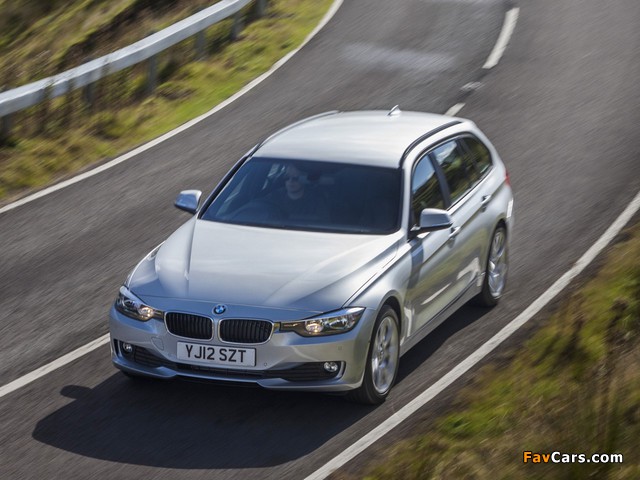 BMW 318d Touring UK-spec (F31) 2012 wallpapers (640 x 480)