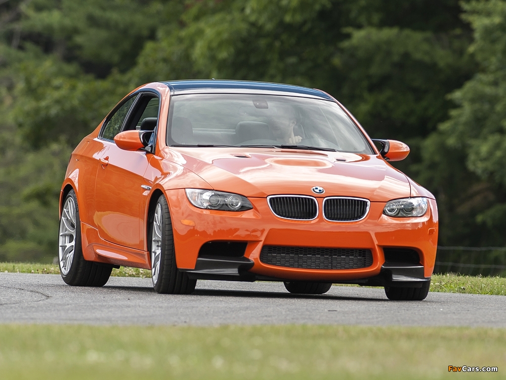 BMW M3 Coupe Lime Rock Park Edition (E92) 2012 wallpapers (1024 x 768)
