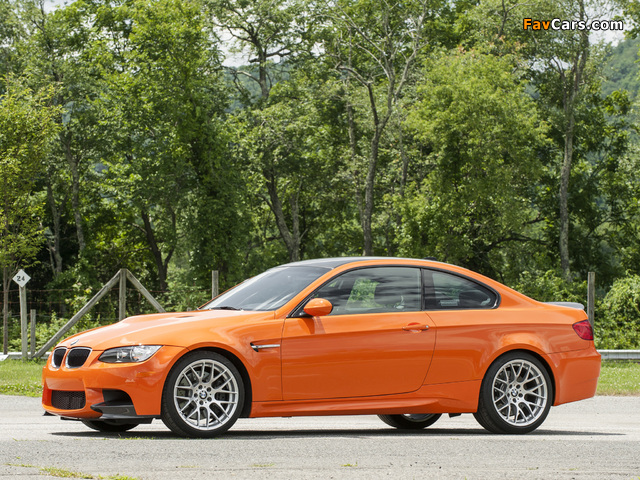 BMW M3 Coupe Lime Rock Park Edition (E92) 2012 wallpapers (640 x 480)
