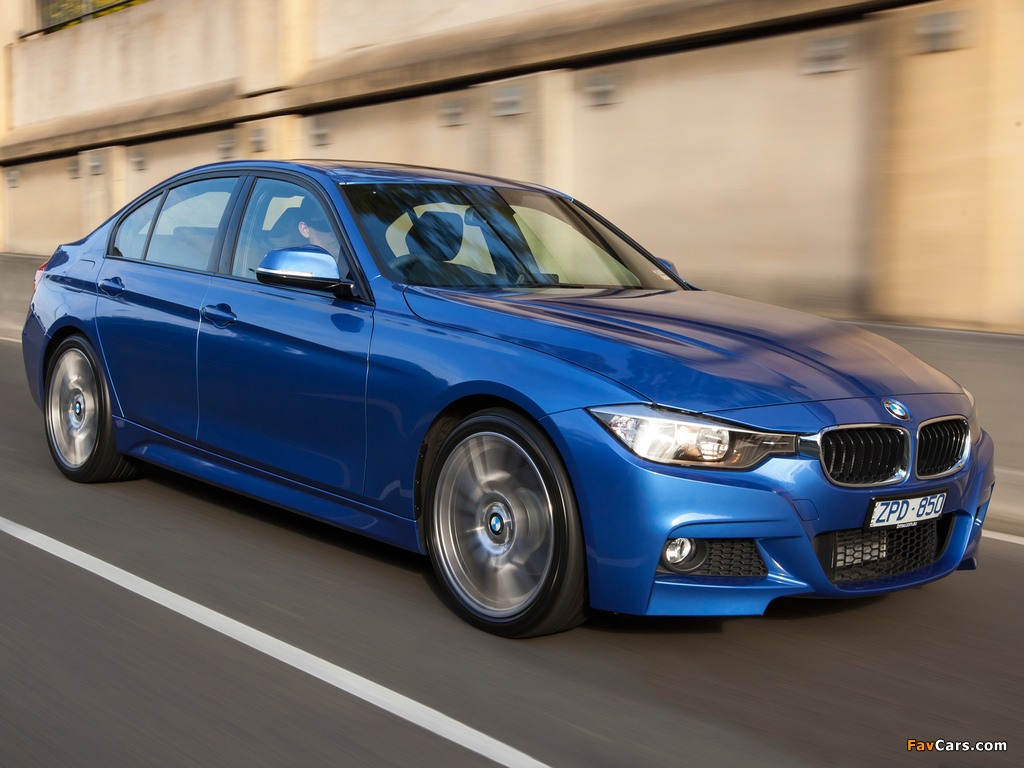 BMW 316i Sedan M Sport Package AU-spec (F30) 2013 images (1024 x 768)