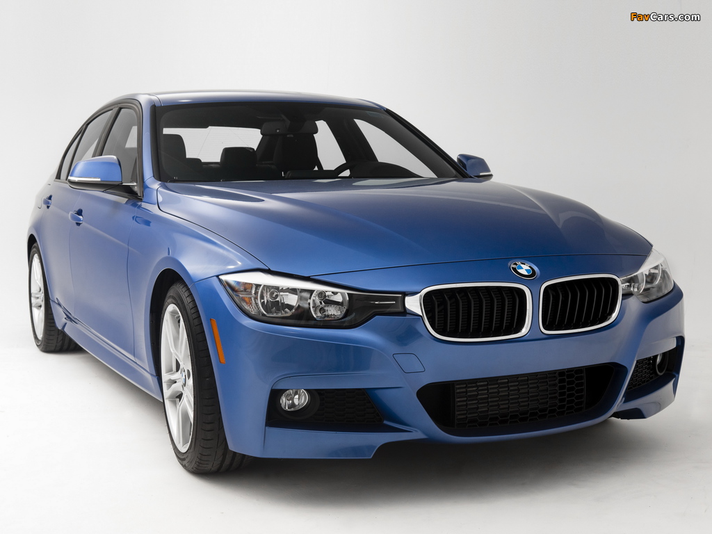 BMW 328d Sedan M Sport Package US-spec (F30) 2013 images (1024 x 768)