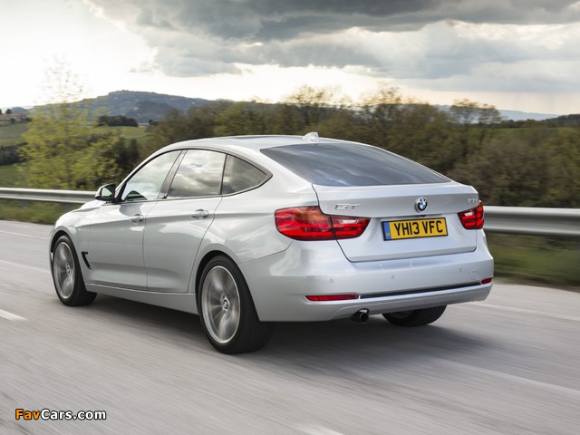 BMW 318d Gran Turismo Sport Line UK-spec (F34) 2013 images (640 x 480)