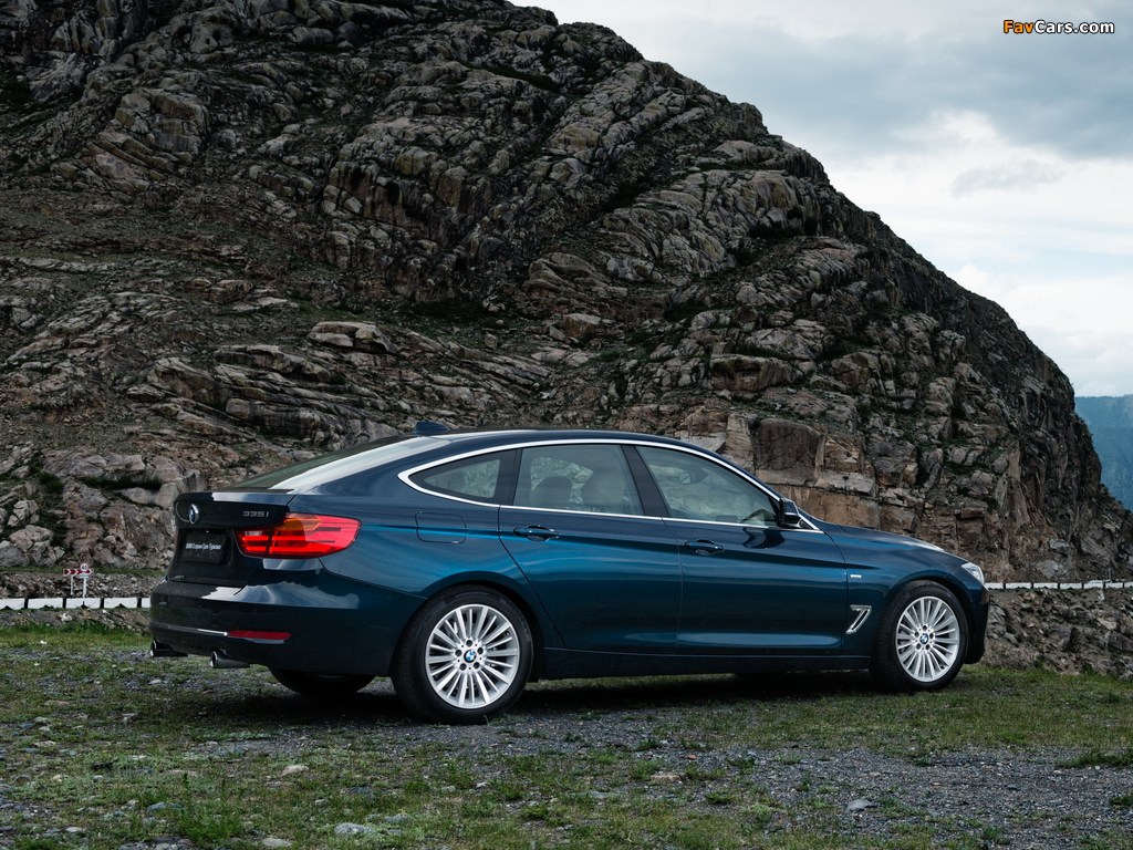 BMW 335i Gran Turismo Luxury Line (F34) 2013 images (1024 x 768)